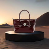 Fashionable Genuine Leather High-grade Handbag