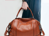 Leather Top Layer Cowhide Bag For Ladies