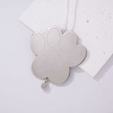 Personalized Paw Photo Ornament