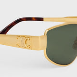 Triomphe Metal 04 Sunglasses in Meta