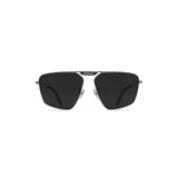 Tag 2.0 Navigator Sunglasses in Black/Dark Silve