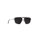 Tag 2.0 Navigator Sunglasses in Black/Dark Silve