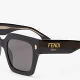 Fendi Roma  Havana acetate sunglasses