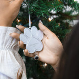 Personalized Paw Photo Ornament