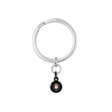 Personalized Circle Photo Keychain